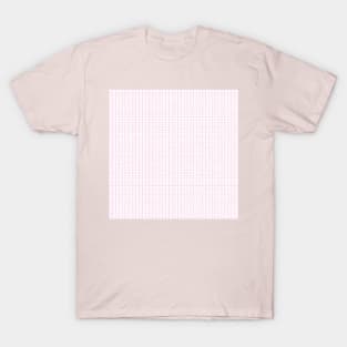 Pink Gridlines Pattern v2 T-Shirt